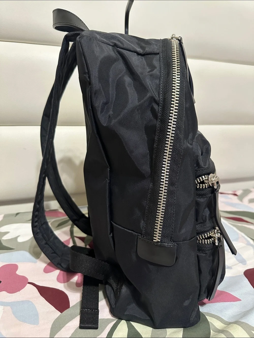 Marc Jacobs Black Nylon Backpack Unisex
